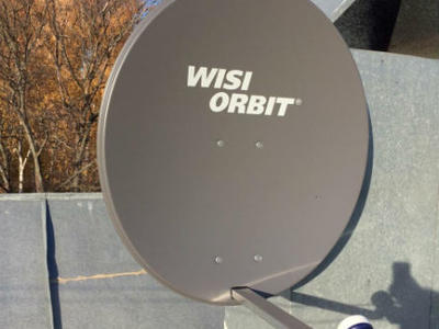 Установка спутниковой антенны WISI Orbit